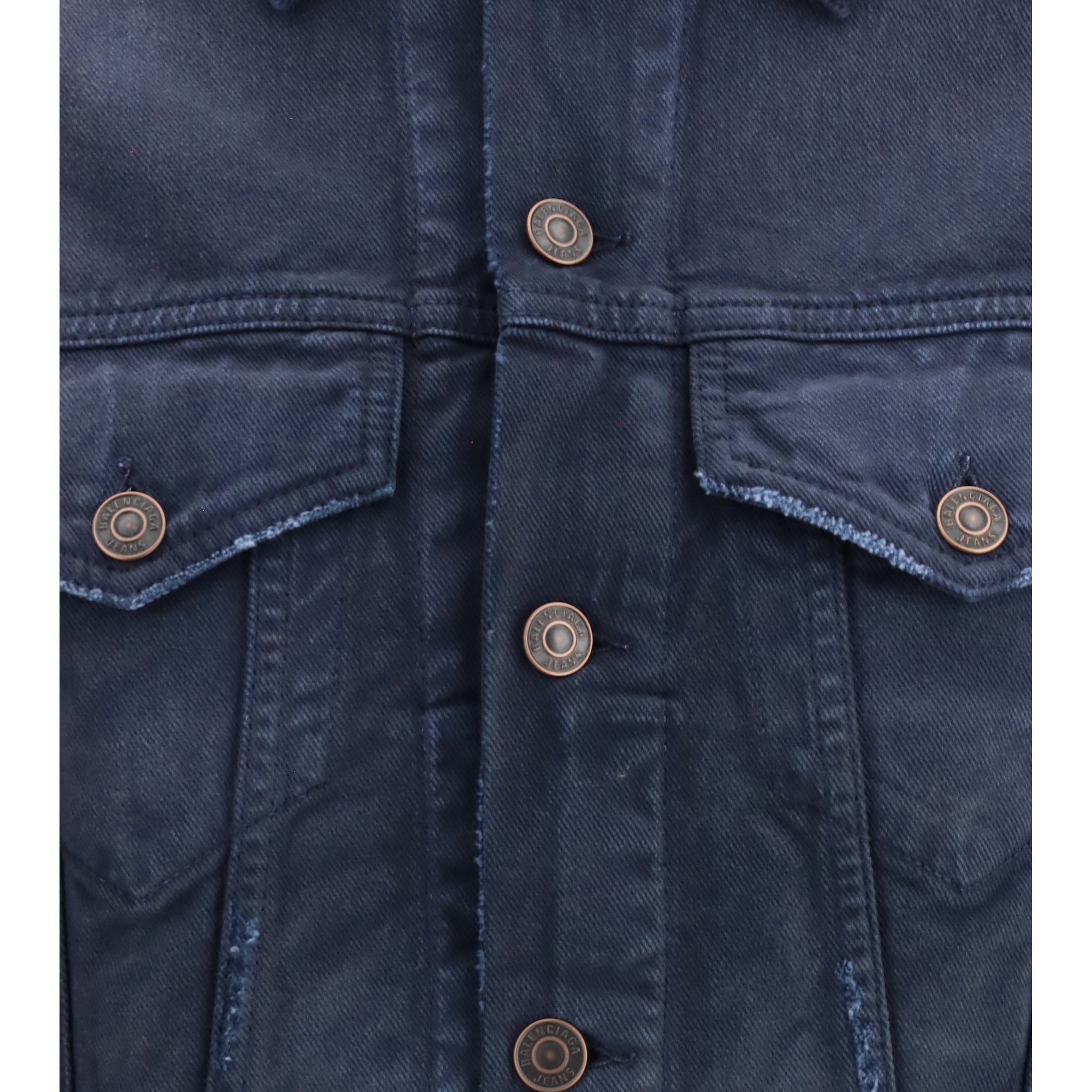 Curved-waist Trucker Jacket