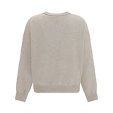 Cashmere Sweater with Monili chain