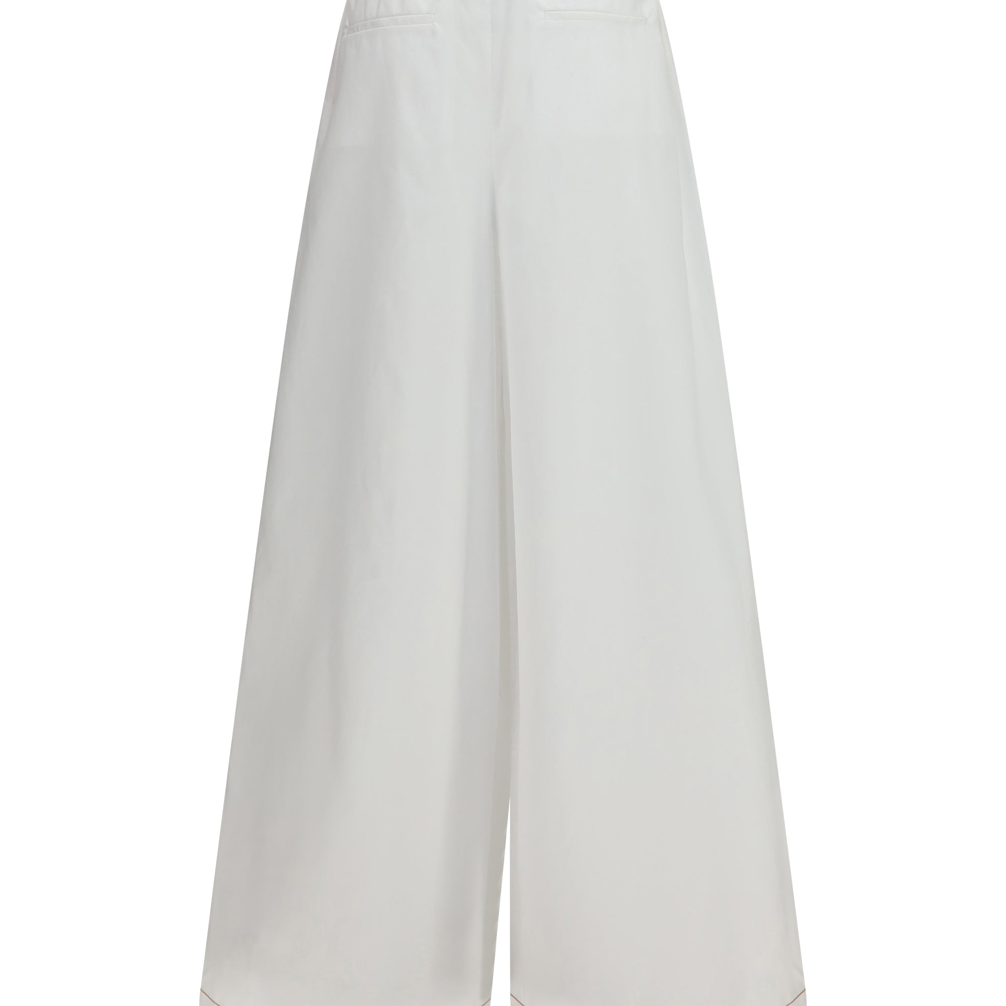 Draping wide-leg Pants
