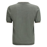 Short-sleeved linen blend Shirt