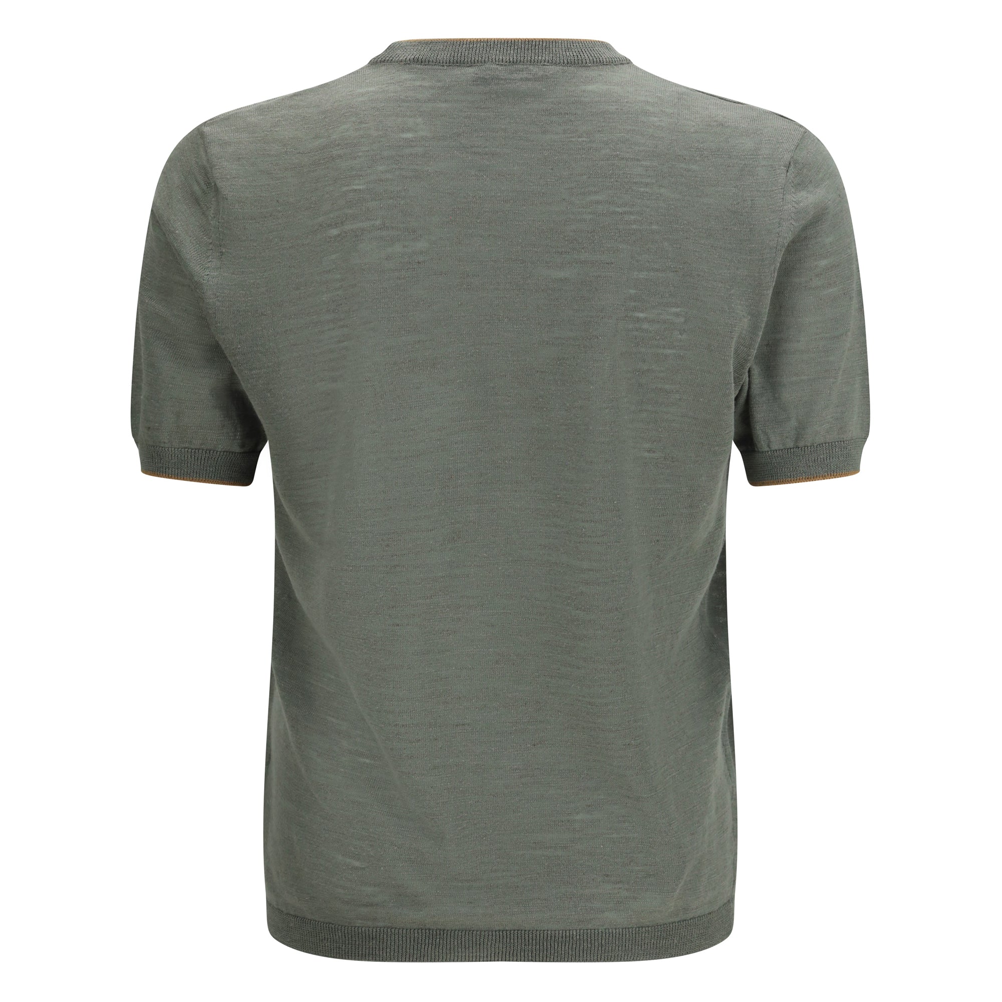 Short-sleeved linen blend Shirt