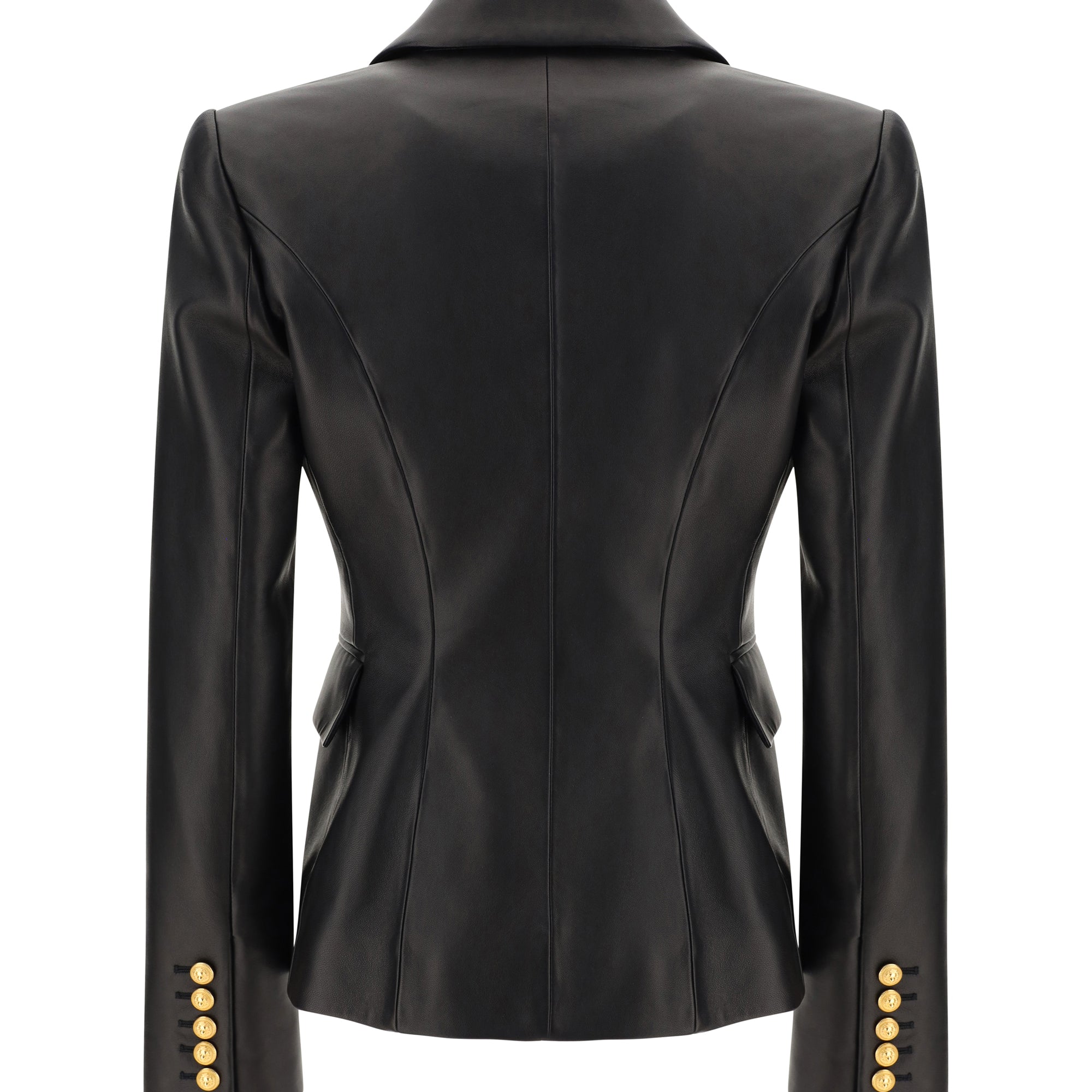 Leather Blazer Jacket
