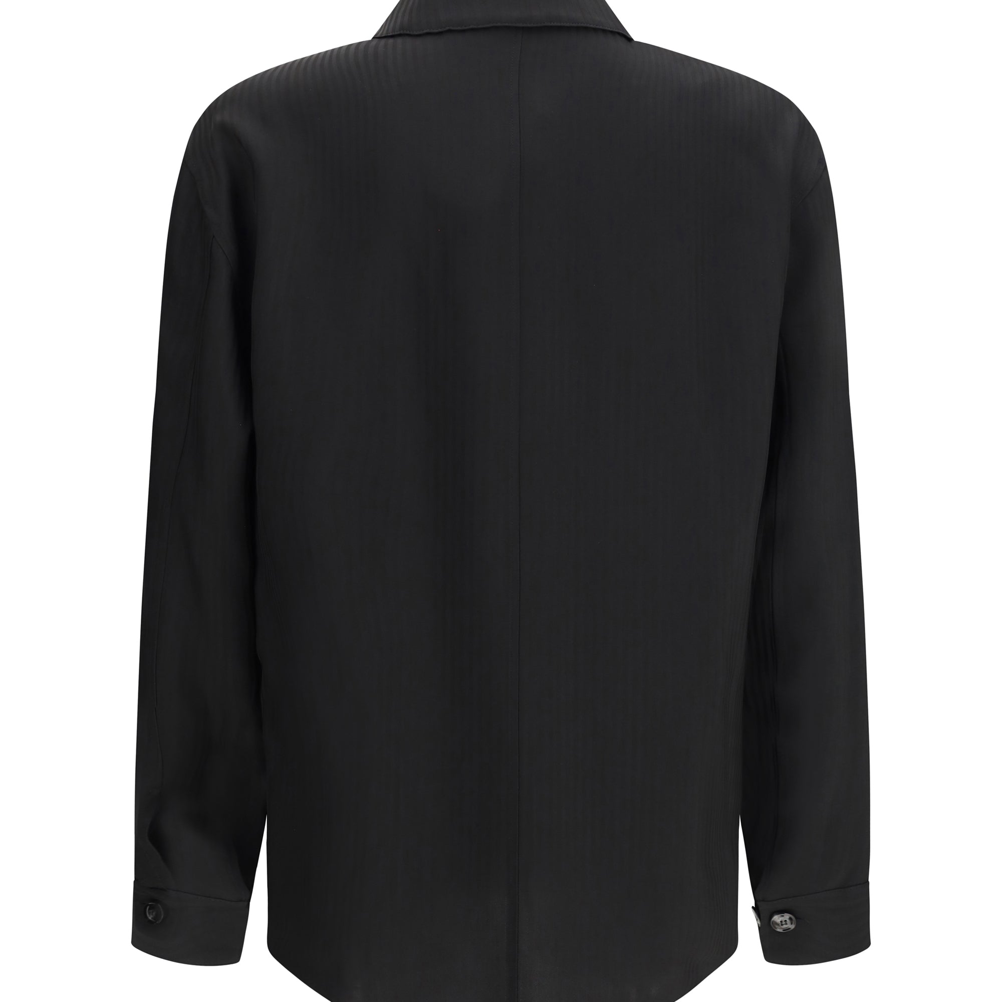 Chevron viscose twill Shirt