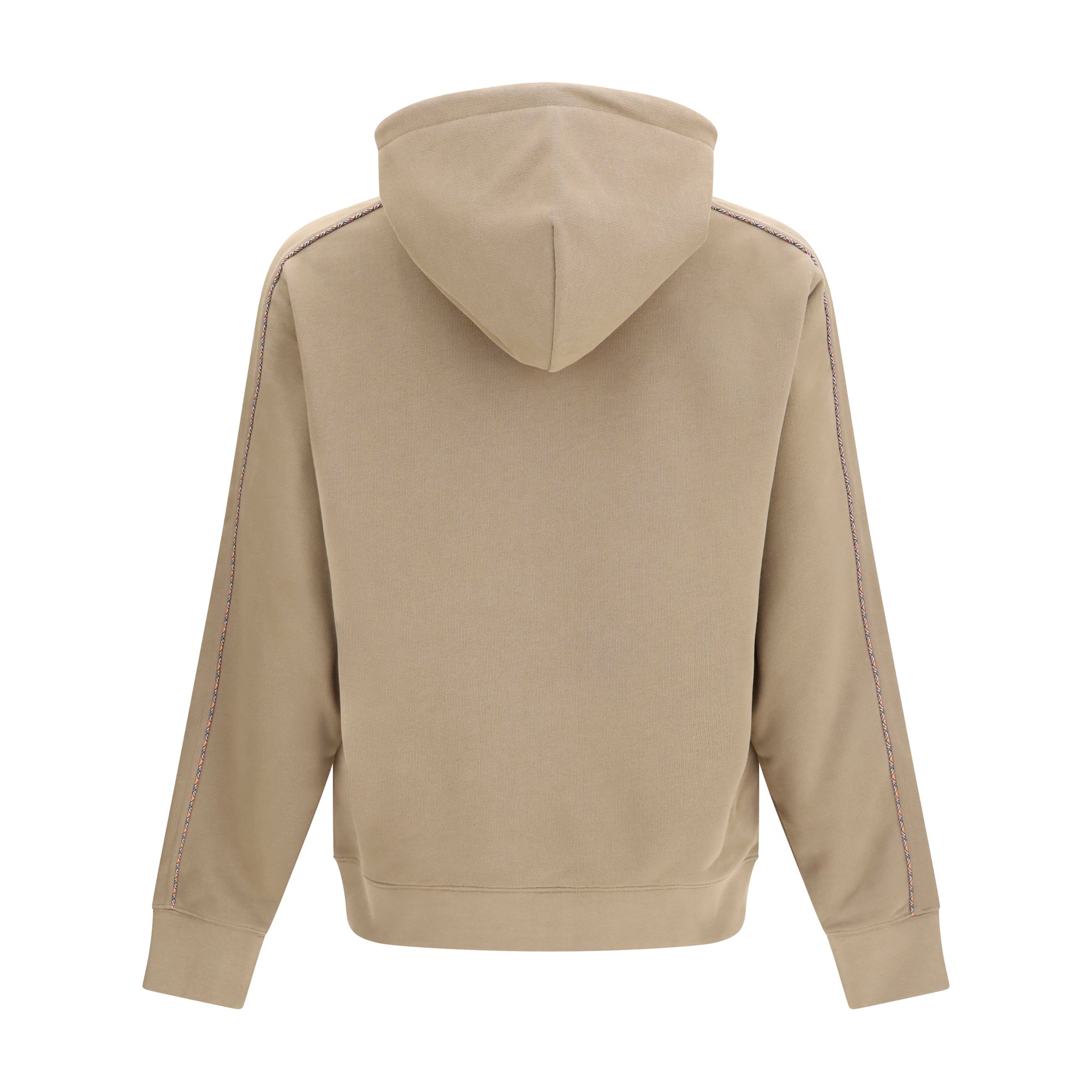 Check Hoodie with drawstrings