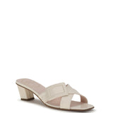 LACQUERED BUCKLE MULE 45