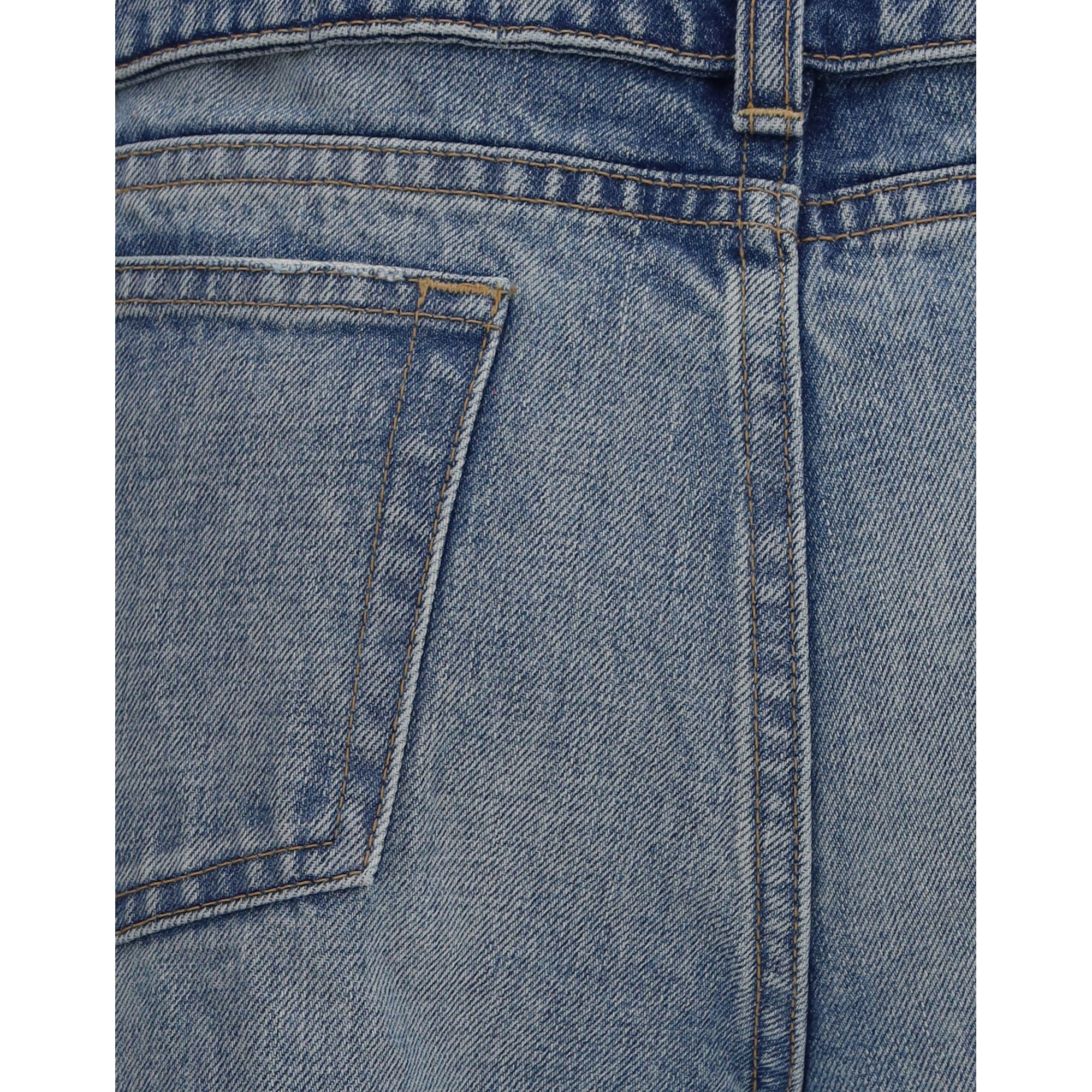 Faded pure cotton Jeans
