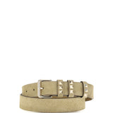 Rockstud suede Belt