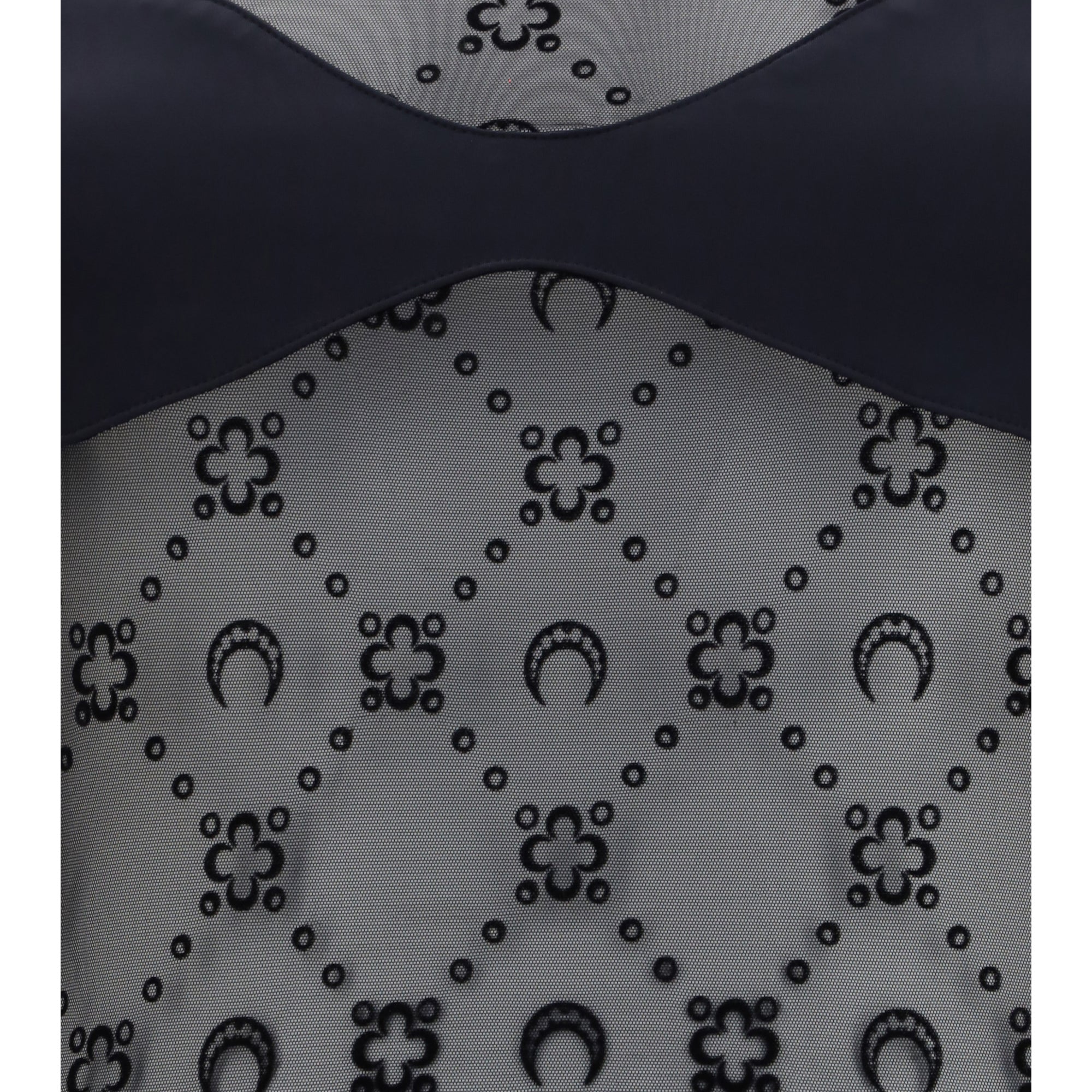 Mesh Body with Moon motif
