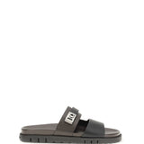 Double-strap leather Sandals
