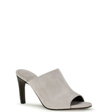 Suede Mules with Precious Heels