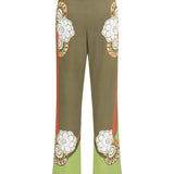 Straight-leg Ambrosia print Pants