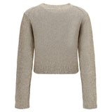 Long-sleeve sequin Sweater