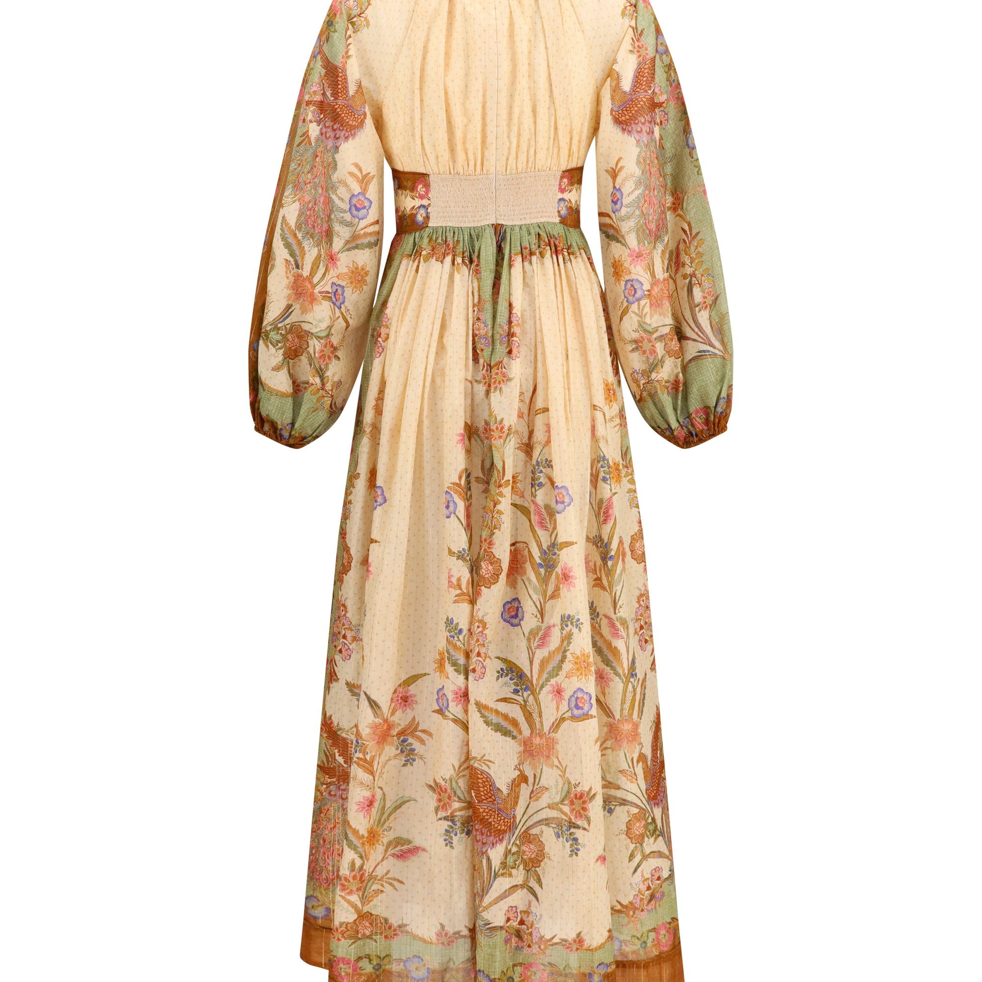 Indra elasticated waist maxi Dress