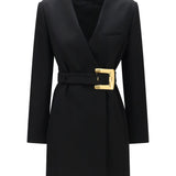 Grain de poudre Blazer with belt