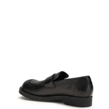 Loafers with visible topstitching
