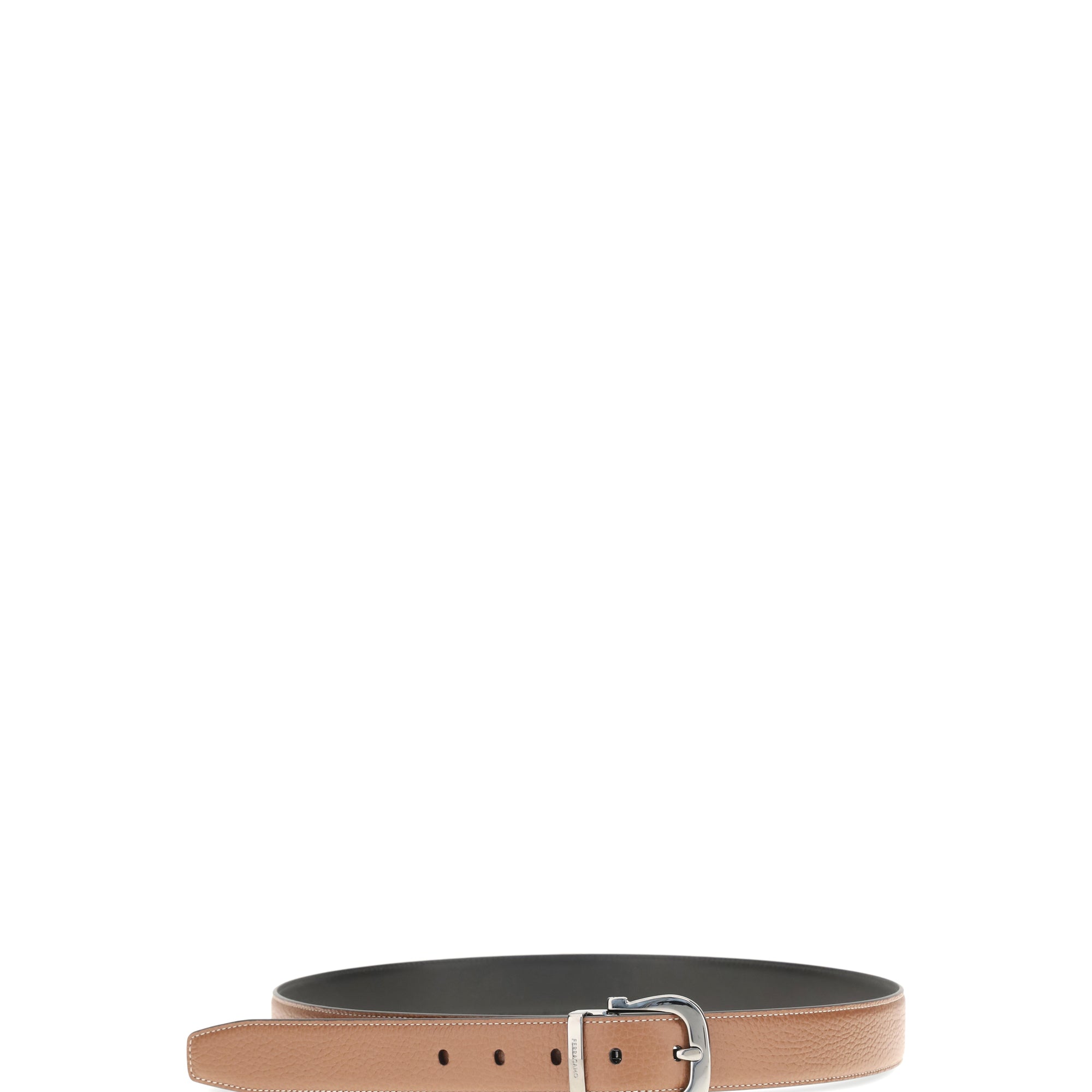 Reversible and adjustable Gancini Belt