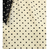 Polka dot Blouse with side bow