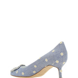 Chambray Clava Pumps