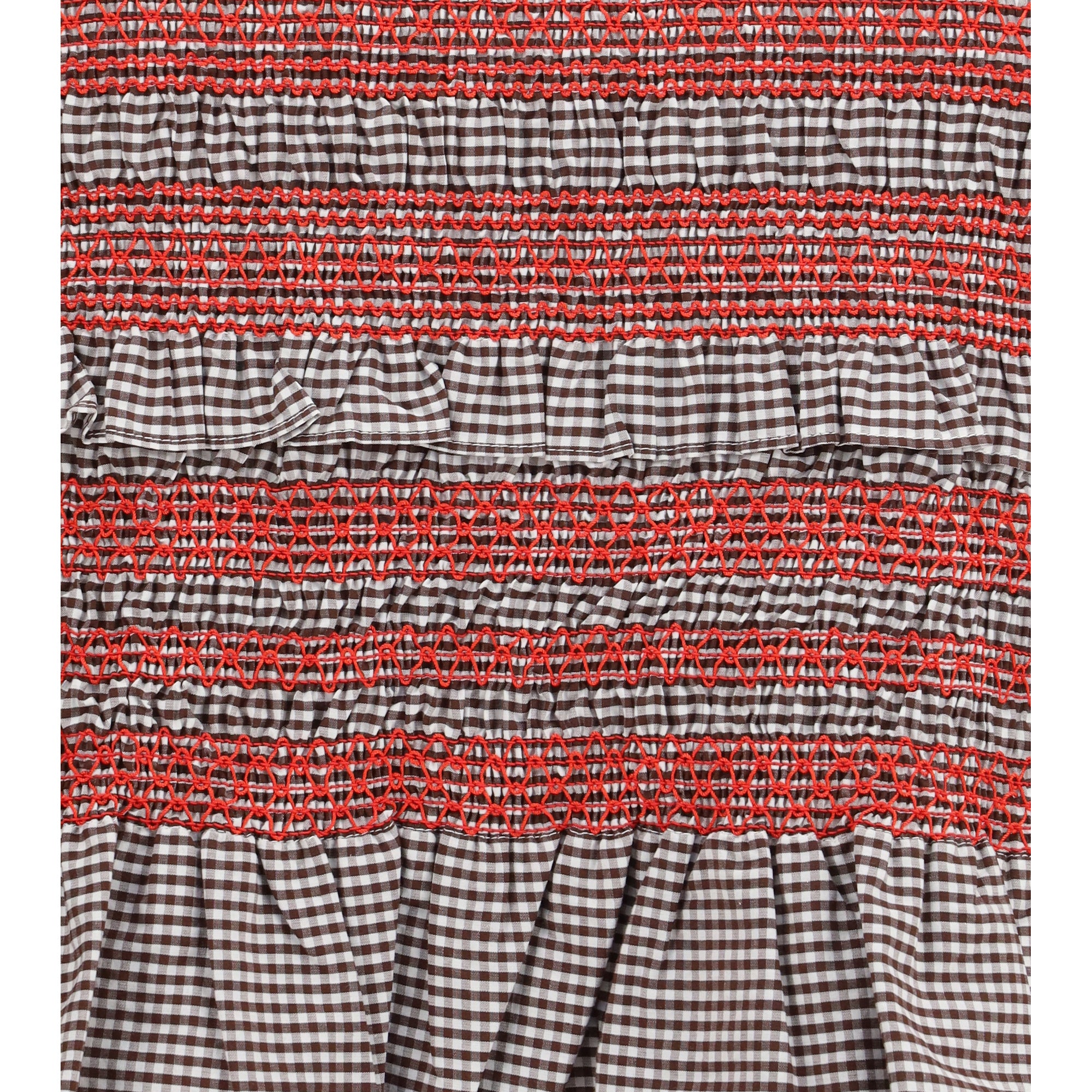 Elastic printed Top with ruching and side ties