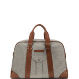 Wool and leather Travel Bag