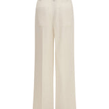 Wide Pants in fluid twill
