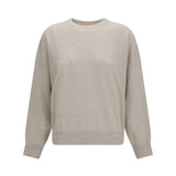 Cashmere Sweater with Monili chain