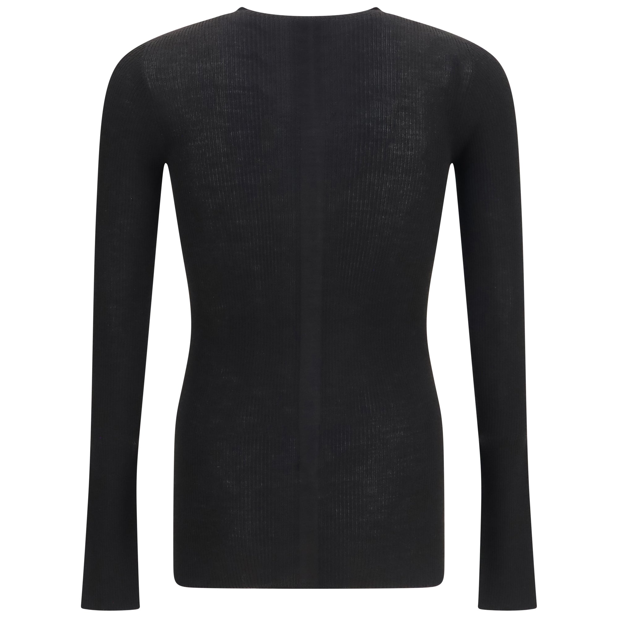 Slim ribbed long-sleeve Sweater
