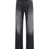 Straight-leg cotton Jeans
