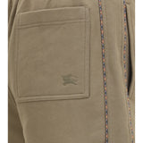 Cotton Shorts with Check trims