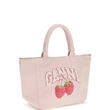 Small easy Shopper raspberry print