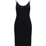 Cassandre open-back ribbed-knit Dress