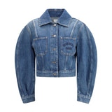 Denim crop Jacket