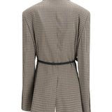 Single-breasted Vichy Jacket