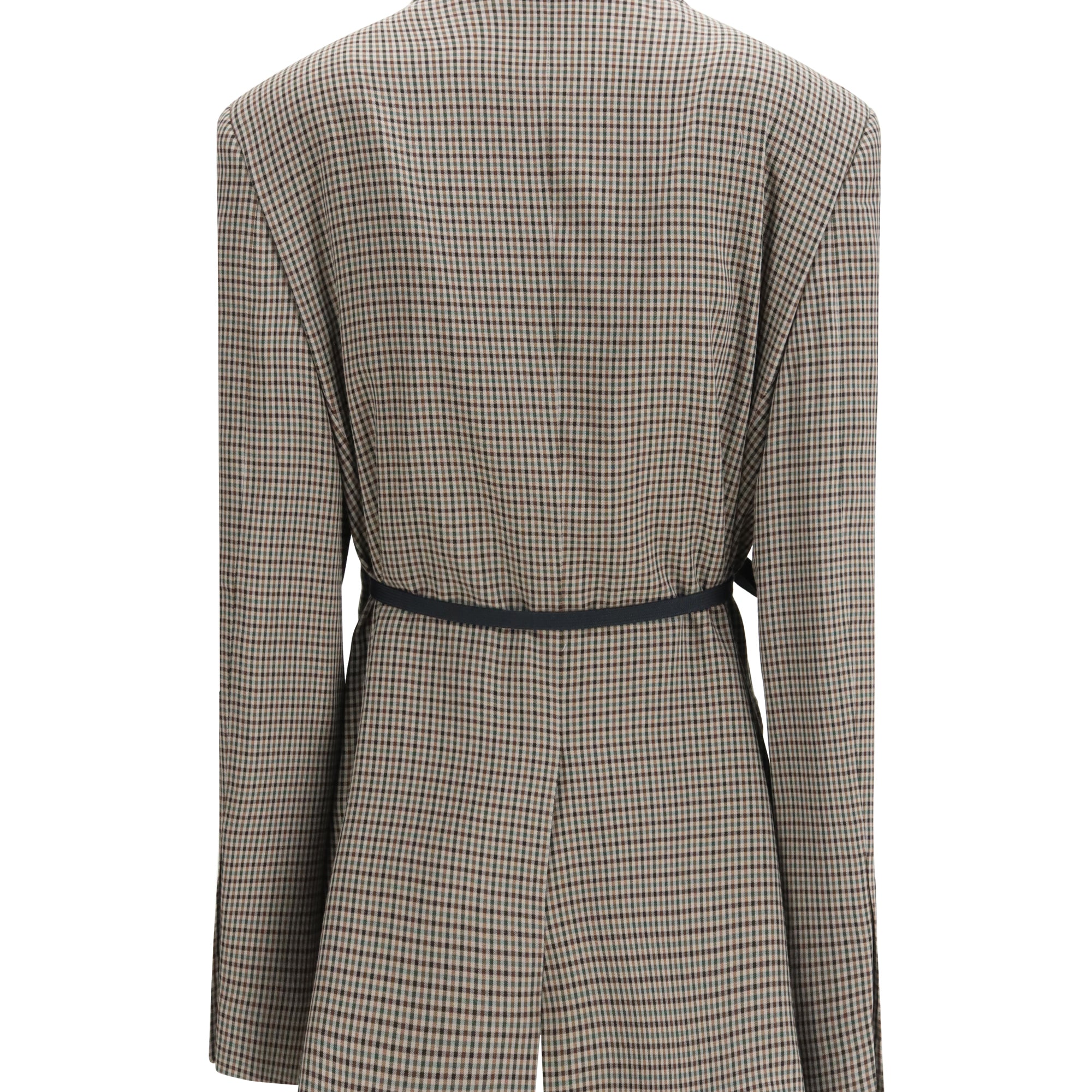Single-breasted Vichy Jacket