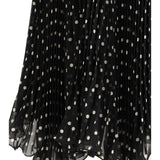 Polka-dot silk Skirt