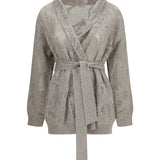 Cotton and linen Cardigan
