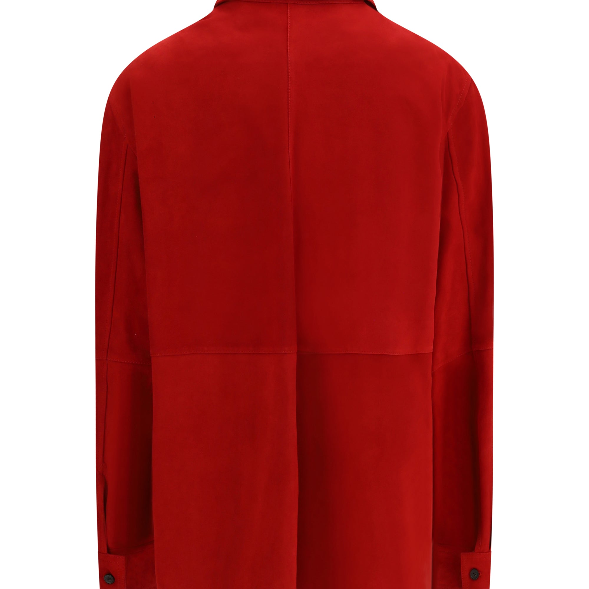Suede Shirt Jacket