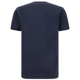 Cotton T-shirt with logo plaque