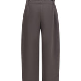 Buckle-belt Track Pants