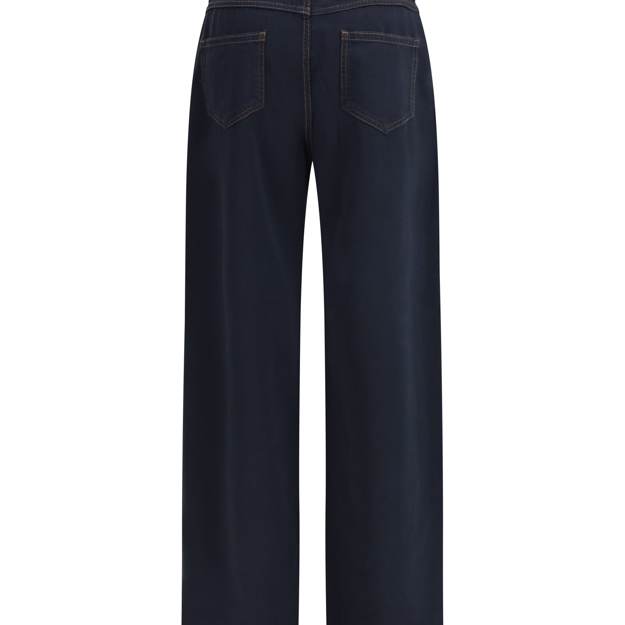 Baggy Pants in pure cotton satin