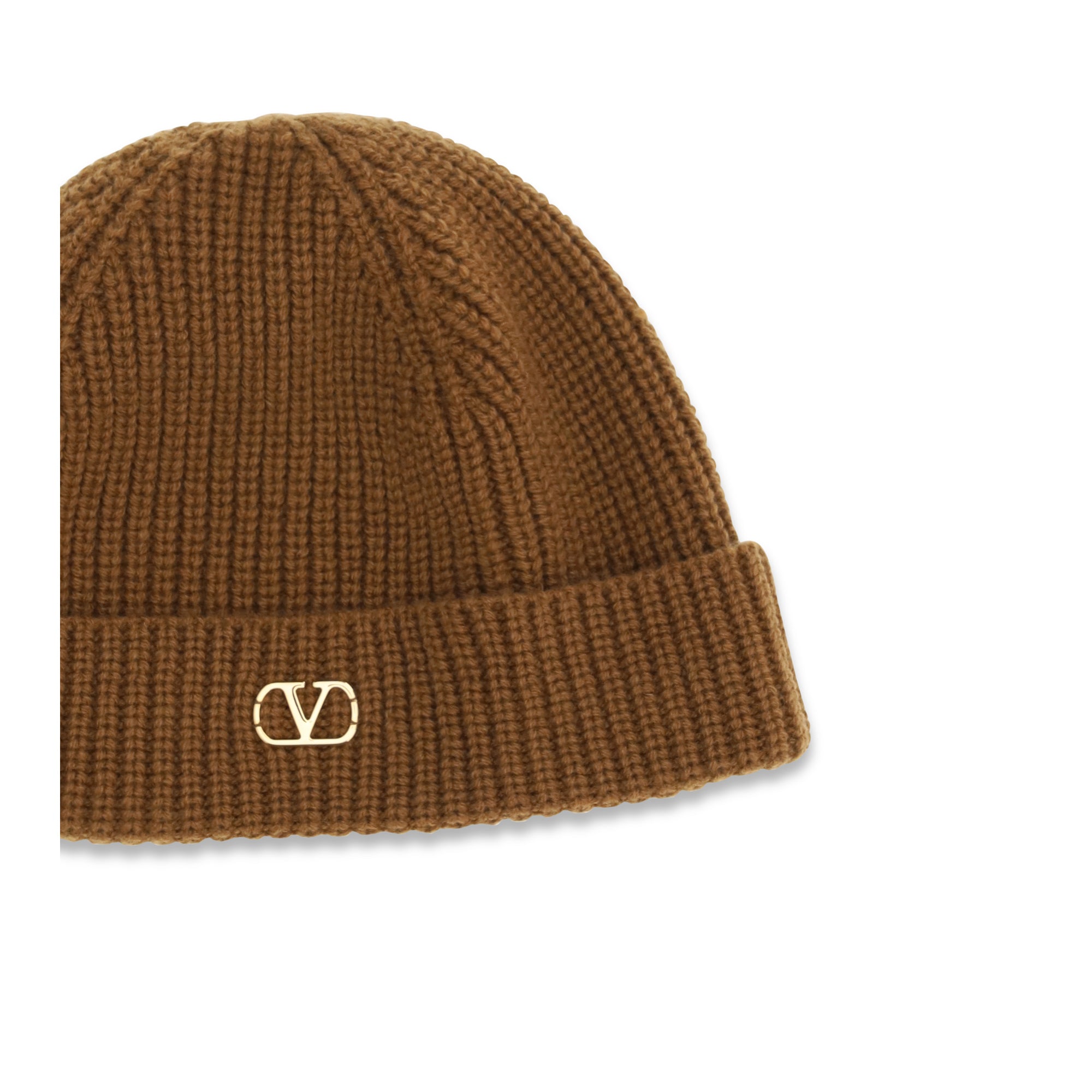 VLogo Beanie in cashmere