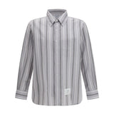 Madras striped armband Shirt