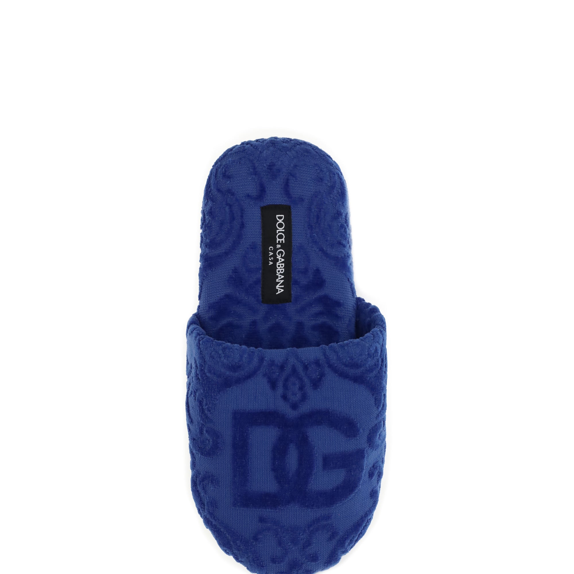 Jacquard cotton terry Slippers