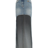 Denim circle Skirt