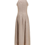 Sparkling linen twill Dress