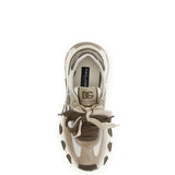 Leather and mesh Sneakers