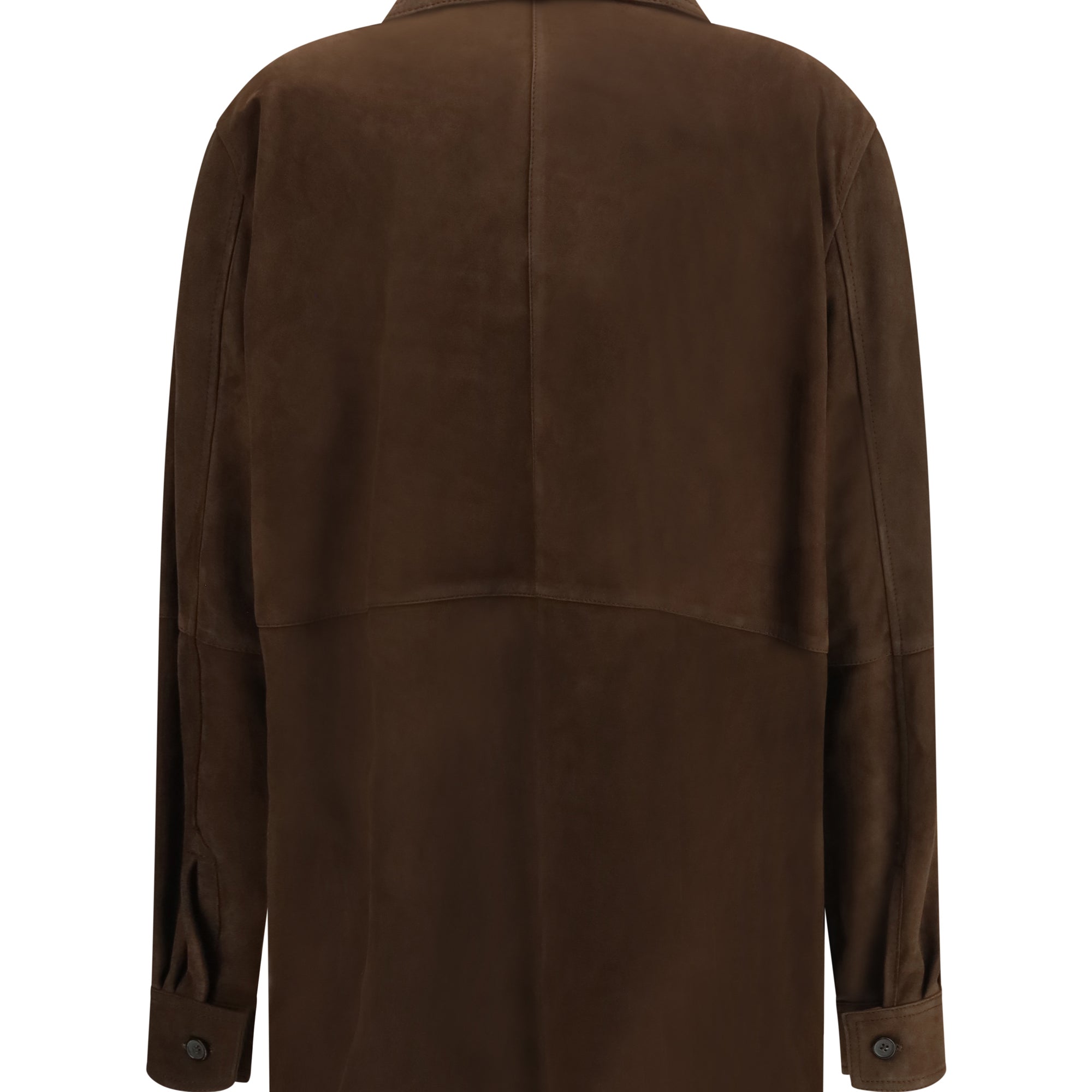 Suede Shirt Jacket