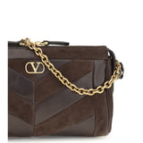 Panthea Shoulder Bag chevron pattern