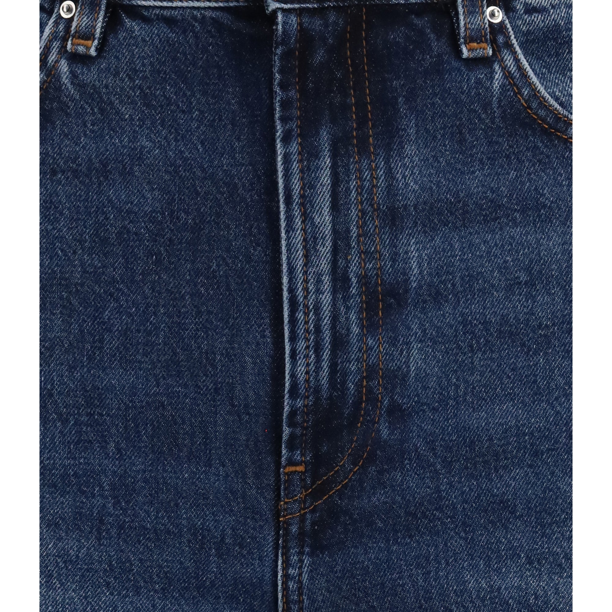 Wide-leg denim Jeans