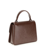 Shiny leather Love One Top mini Handbag